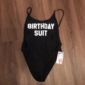 birthday suit swimsuit